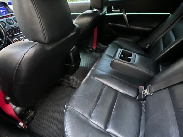 2005 Mazda 6 I (GG) Рестайлинг, чёрный, 435000 рублей - вид 6
