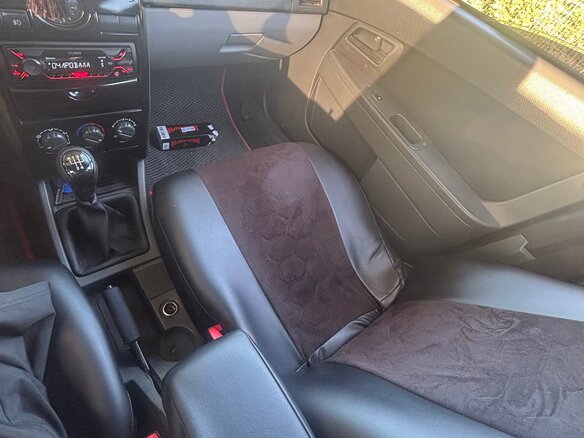 2007 Lada (ВАЗ) Priora I, чёрный, 334999 рублей - вид 9