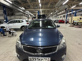 2012 Kia Ceed I Рестайлинг, синий, 899000 рублей, вид 2