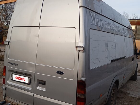 2002 Ford Transit, серебристый, 400000 рублей - вид 4
