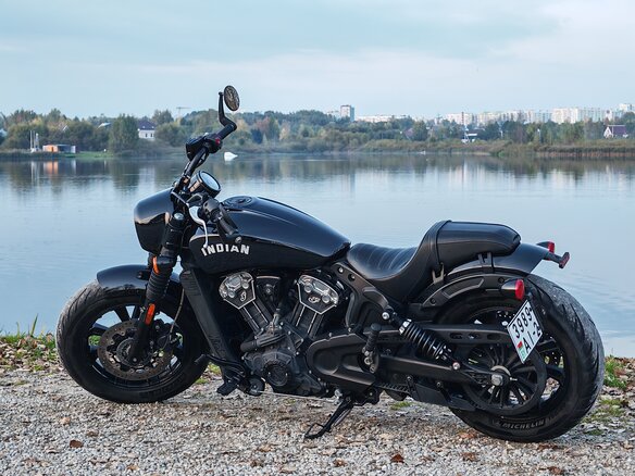 2021 Indian Scout, чёрный, 1080000 рублей - вид 13