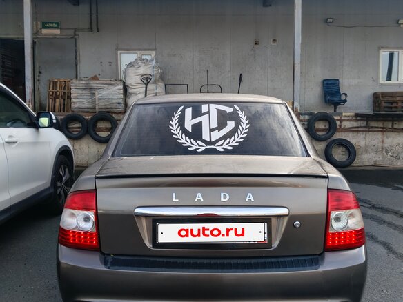 2017 Lada (ВАЗ) Priora I Рестайлинг, коричневый - вид 12