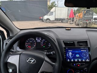 2015 Hyundai Solaris I Рестайлинг, белый, 580000 рублей, вид 5