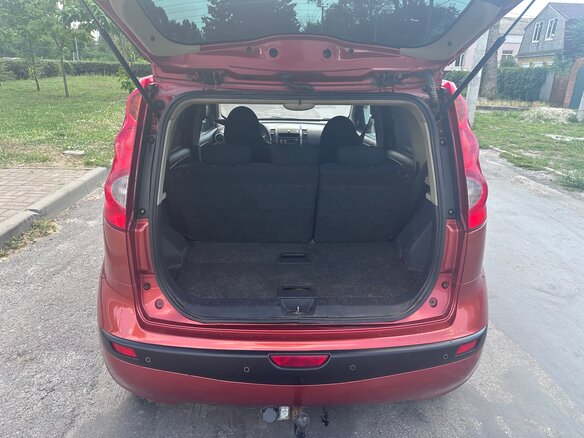 2007 Nissan Note I, красный, 499000 рублей - вид 8