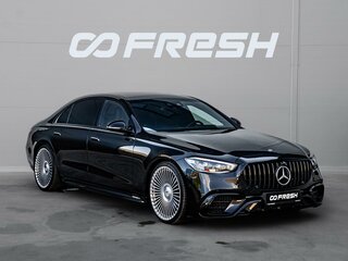 2021 Mercedes-Benz S-Класс 400 d Long 4MATIC VII (W223), чёрный, 9960000 рублей, вид 1