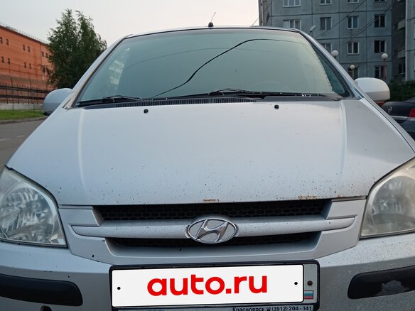 2002 Hyundai Getz I, белый, 210000 рублей