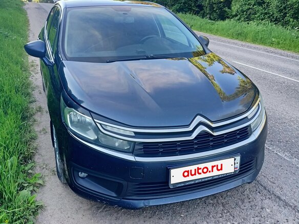 2016 Citroen C4 II Рестайлинг, синий - вид 1