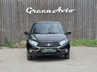 2021 Lada (ВАЗ) Granta I Рестайлинг, чёрный, 610000 рублей, вид 2