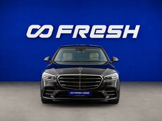 2021 Mercedes-Benz S-Класс 500 4MATIC VII (W223), чёрный, 8693055 рублей, вид 3