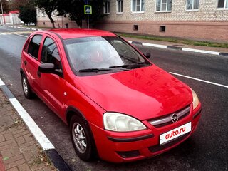 2004 Opel Corsa C Рестайлинг, красный, 210000 рублей, вид 3