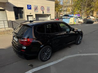 2012 BMW X3 20d xDrive II (F25), чёрный, 1700000 рублей, вид 4