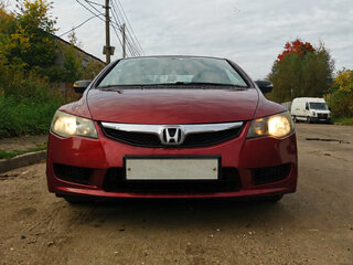 2009 Honda Civic VIII Рестайлинг, красный, 658000 рублей, вид 1