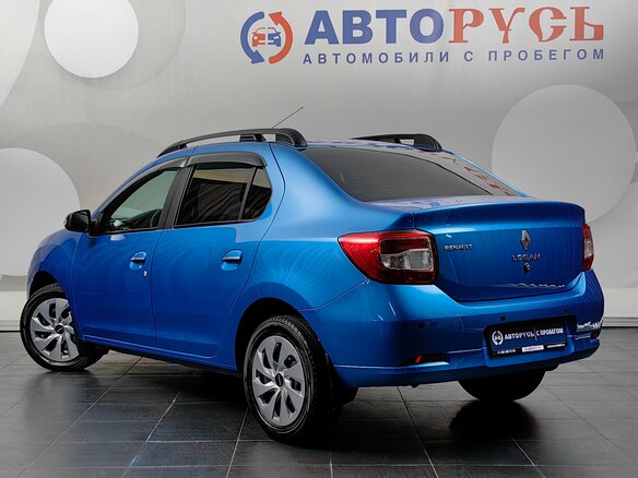 2015 Renault Logan II, синий, 818000 рублей - вид 1
