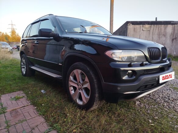 2004 BMW X5 3.0i I (E53) Рестайлинг, чёрный, 980000 рублей - вид 3