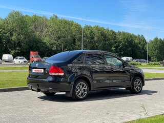 2015 Volkswagen Polo V, чёрный, 890000 рублей, вид 4