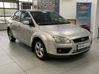 2005 Ford Focus II, серебристый, 320000 рублей, вид 3