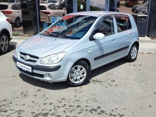 2008 Hyundai Getz I Рестайлинг, серебристый, 590000 рублей, вид 1