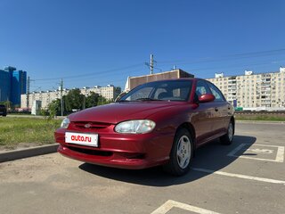 1998 Kia Sephia II, красный, 300000 рублей, вид 2