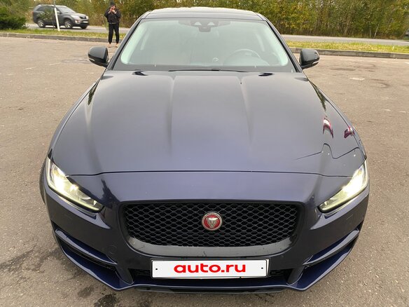 2018 Jaguar XE I, синий, 1950000 рублей - вид 1