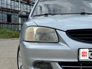 2008 Hyundai Accent ТагАЗ II, серебристый, 520000 рублей, вид 2