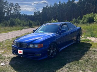 1997 Toyota Chaser VI (X100), синий, 550000 рублей, вид 1