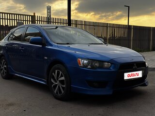 2008 Mitsubishi Lancer X, синий, 720000 рублей, вид 3
