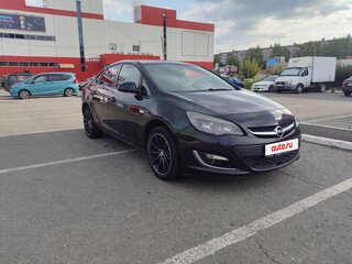 2013 Opel Astra J Рестайлинг, чёрный, 645000 рублей, вид 2