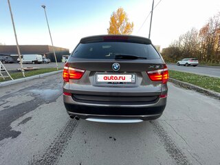 2012 BMW X3 28i xDrive II (F25), коричневый, 1400000 рублей, вид 4