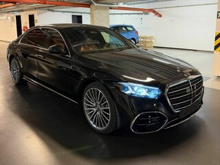 2026 Mercedes-Benz S-Класс 500 Long 4MATIC VII (W223) Рестайлинг, чёрный, 27348000 рублей, вид 4