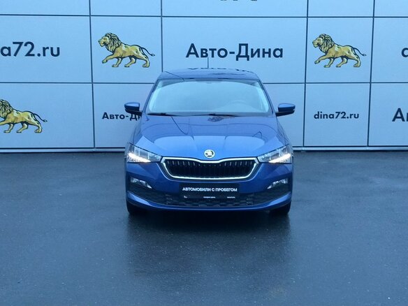 2020 Skoda Rapid II, синий, 1790000 рублей - вид 1