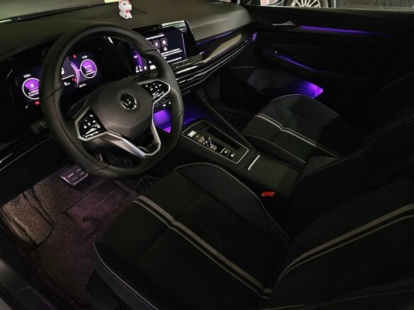 2022 Volkswagen Golf VIII, серый, 2120000 рублей - вид 8