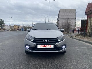 2019 Lada (ВАЗ) Granta I Рестайлинг, серебристый, 600000 рублей, вид 1