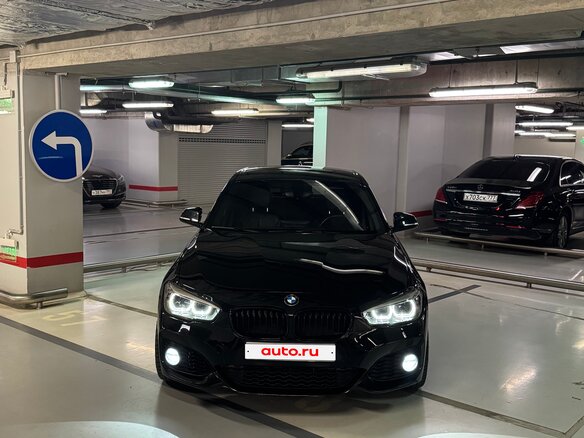 2018 BMW 1 серии 118i II (F20/F21) Рестайлинг 2, чёрный