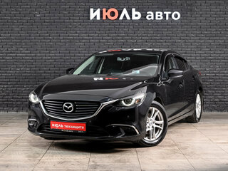 2016 Mazda 6 III (GJ) Рестайлинг, чёрный, 1650000 рублей, вид 1