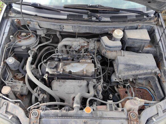 2004 Mitsubishi Space Star I Рестайлинг, серый, 70000 рублей - вид 6