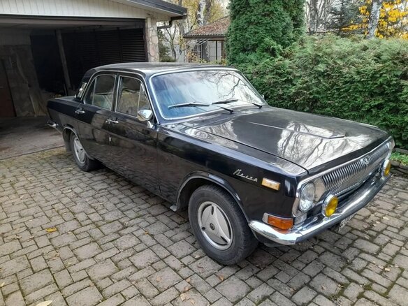 1983 ГАЗ 24 «Волга» 2401 I (24), чёрный, 1000000 рублей - вид 1