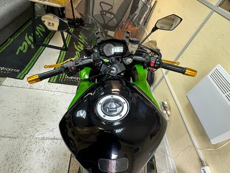 2011 Kawasaki Z 1000SX, зелёный, 700000 рублей, вид 4