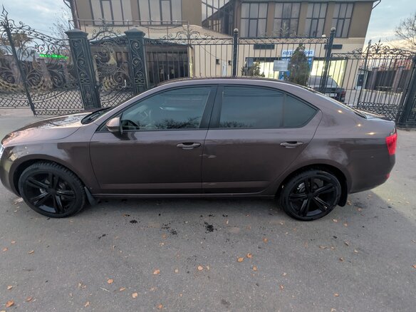 2014 Skoda Octavia III (A7), коричневый, 988000 рублей - вид 8