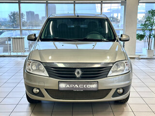 2012 Renault Logan I Рестайлинг, бежевый, 450000 рублей, вид 3