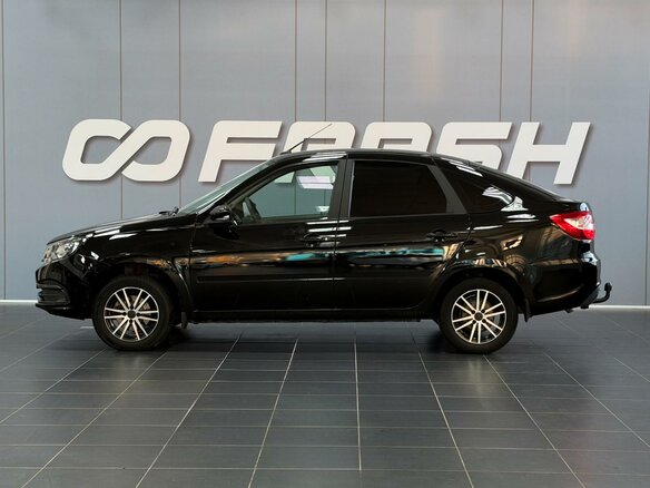 2021 Lada (ВАЗ) Granta I Рестайлинг, чёрный, 720000 рублей - вид 5