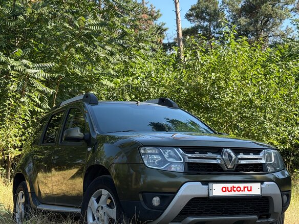 2016 Renault Duster I Рестайлинг, зелёный - вид 3