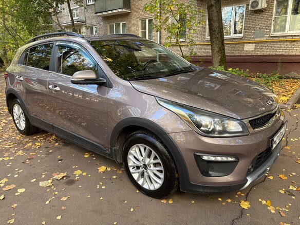 2018 Kia Rio X-Line IV, коричневый, 1330000 рублей - вид 1