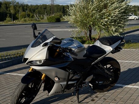 2020 Yamaha YZF-R3, серебристый, 590000 рублей, вид 5