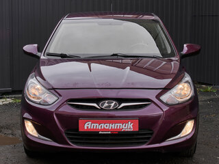 2012 Hyundai Solaris I, фиолетовый, 795000 рублей, вид 2