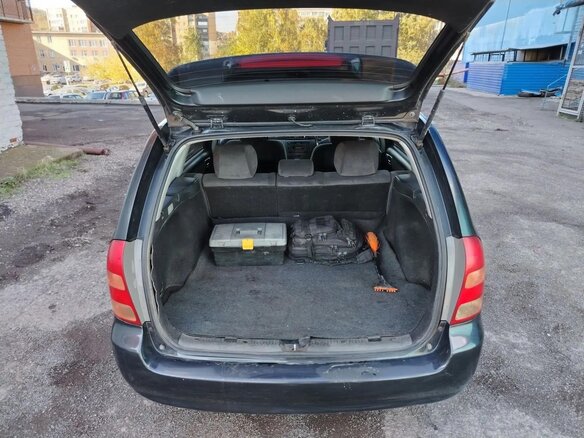 2003 Toyota Corolla Fielder IX (E120, E130), чёрный, 425000 рублей - вид 18