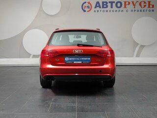 2014 Audi A4 IV (B8) Рестайлинг, красный, 1099000 рублей, вид 4