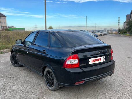 2009 Lada (ВАЗ) Priora I, синий, 180000 рублей, вид 2