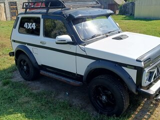 1995 Lada (ВАЗ) 2121 (4x4) I Рестайлинг, белый, 230000 рублей, вид 4
