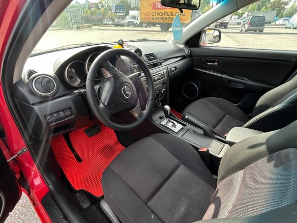 2006 Mazda 3 I (BK) Рестайлинг, красный, 232000 рублей - вид 7