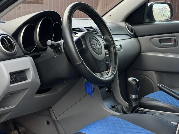 2006 Mazda 3 I (BK) Рестайлинг, синий, 329777 рублей - вид 6